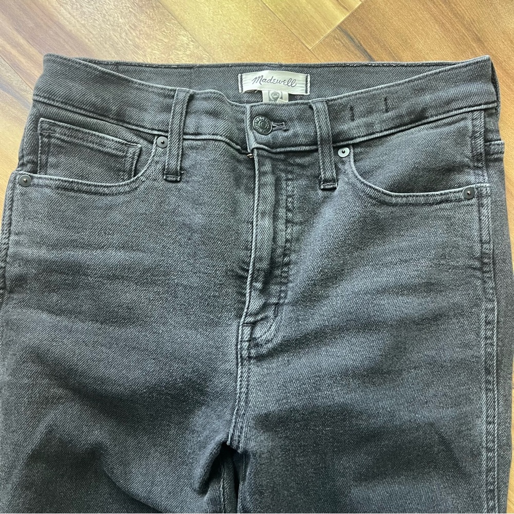 Madewell 10" High-Rise‎ Skinny Jeans in Starkey Wash Size 29 - Picture 11 of 11